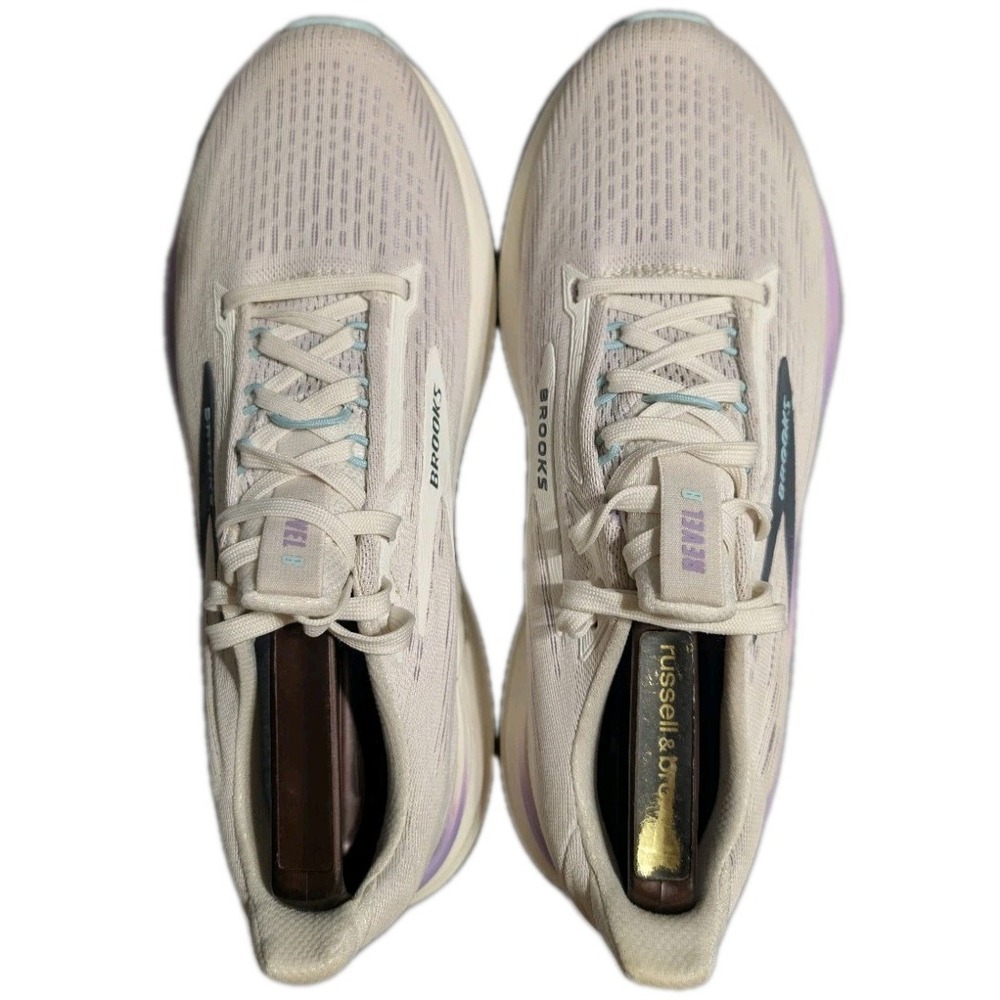 Brooks Revel 8 Women's Running Shoes White Lavender Blue Size 8.5 Sneakers - Picture 7 of 8